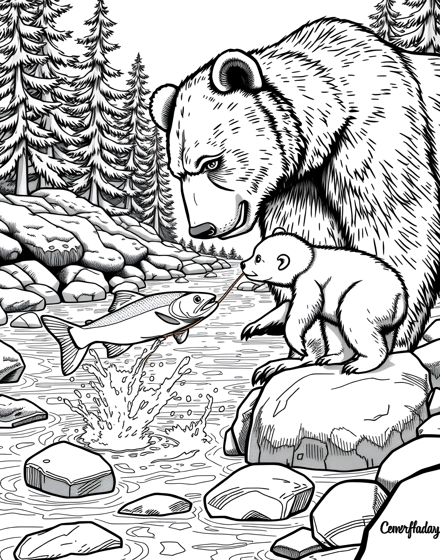 [COUNT] Free bear coloring pages